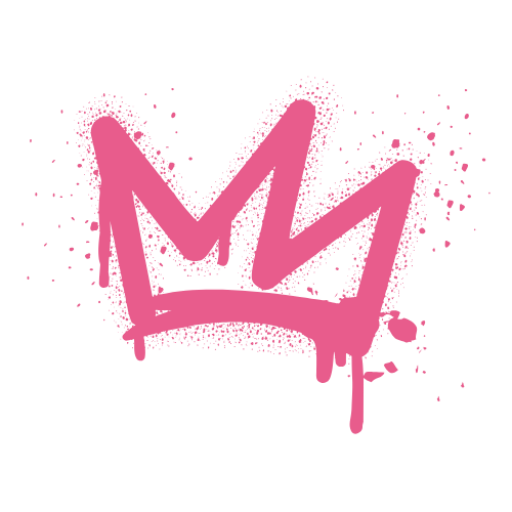 The Be Mighty Mom Ministry logo with a pink butterfly and text.